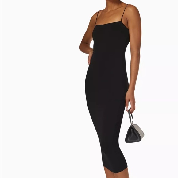 Good American white Good Touch 90s lace back midi dress - size 5 (XL) NWOT - Picture 1 of 6